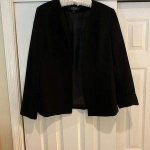 Kasper suit jacket, collarless, like new